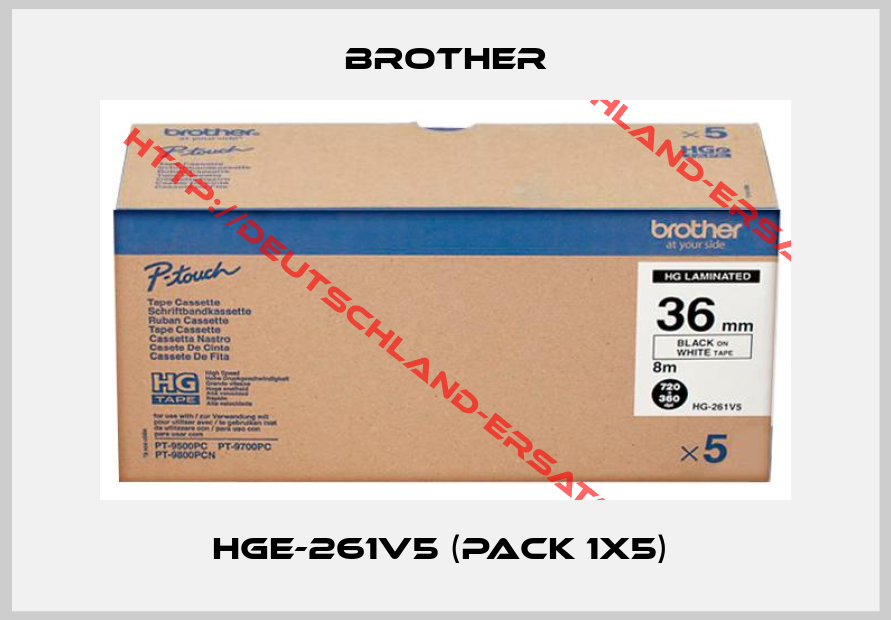 Brother-HGe-261V5 (pack 1x5) 