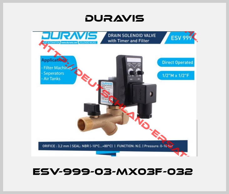 Duravis-ESV-999-03-MX03F-032 
