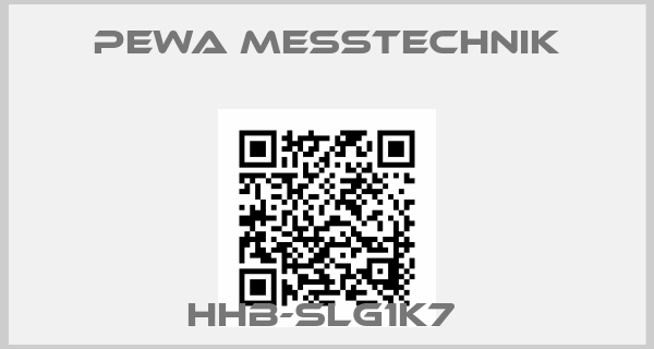 PEWA Messtechnik-HHB-SLG1K7 