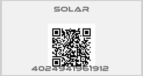 SOLAR-4024941961912 