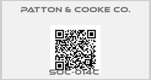 Patton & Cooke Co.-SOC-014C 