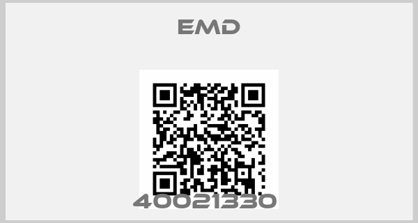 Emd-40021330 