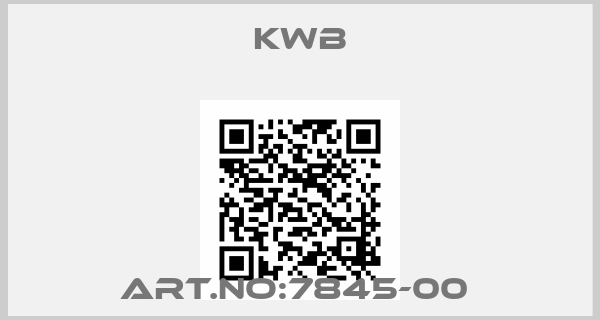 Kwb-Art.No:7845-00 