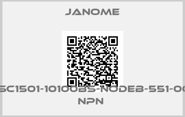 Janome-JP-SC1501-10100BS-NODEB-551-0000 NPN 