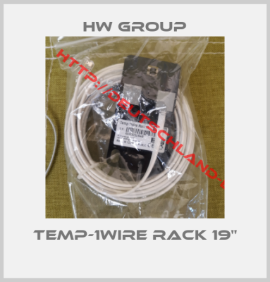 HW group-Temp-1Wire Rack 19"
