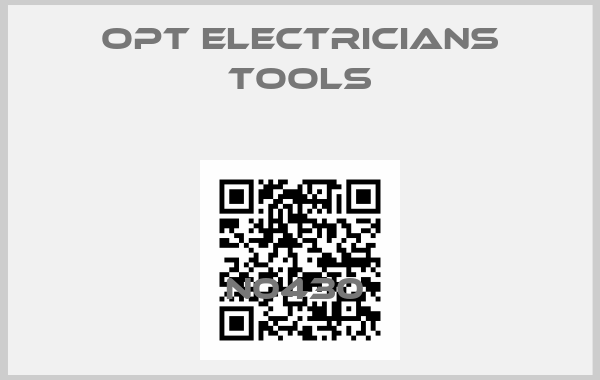 OPT Electricians Tools-N0430 
