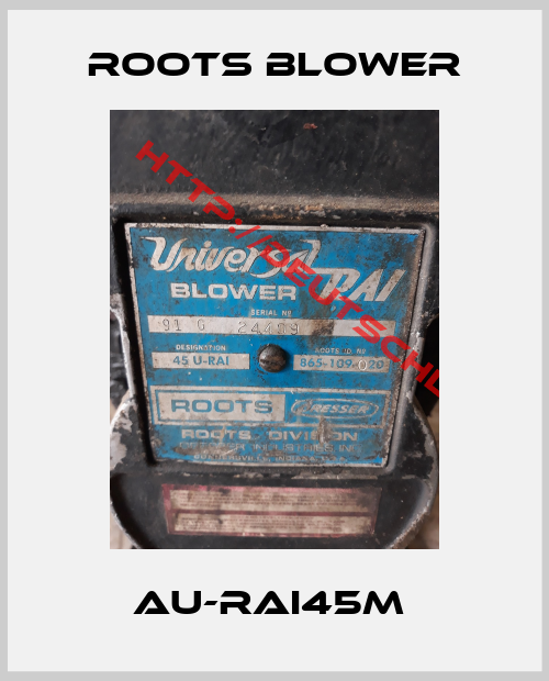 ROOTS BLOWER-AU-RAI45M 