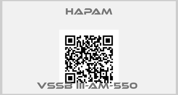 Hapam-VSSB III-AM-550 