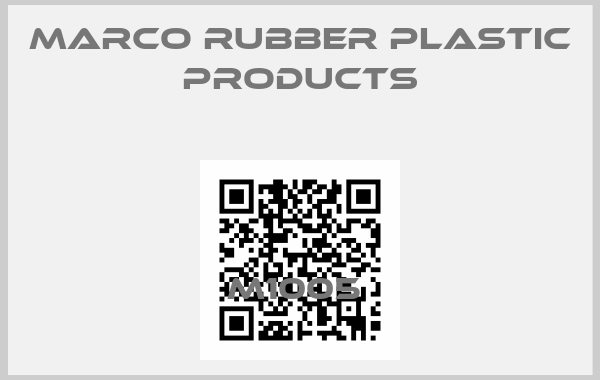 Marco Rubber Plastic Products-M1005 
