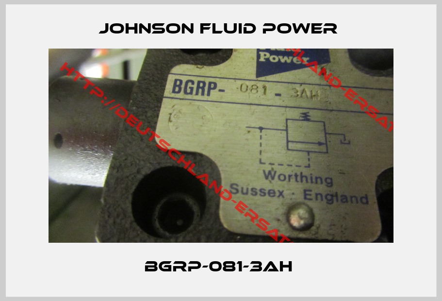 Johnson Fluid Power -BGRP-081-3AH 