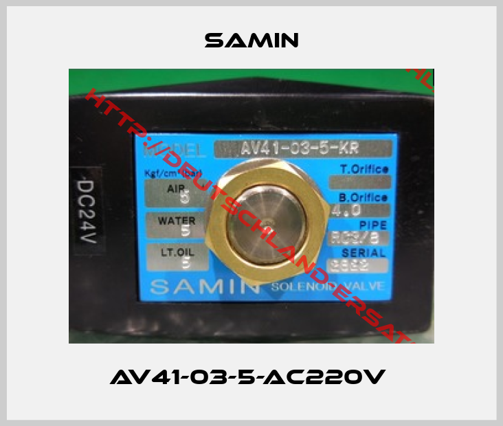 Samin-AV41-03-5-AC220V 