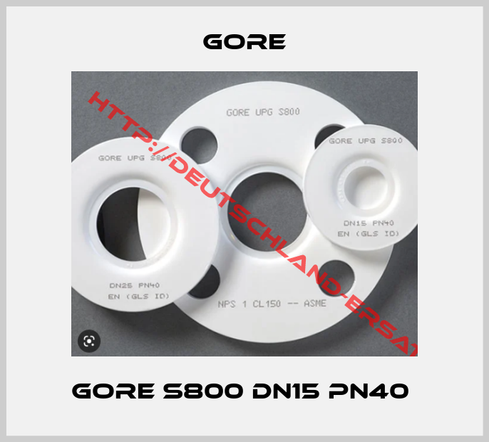 Gore-Gore S800 DN15 PN40 