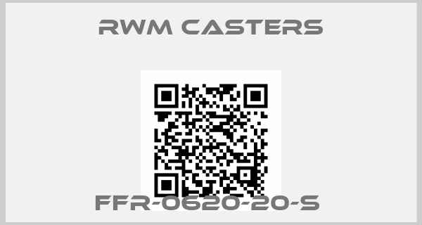 Rwm Casters- FFR-0620-20-S 