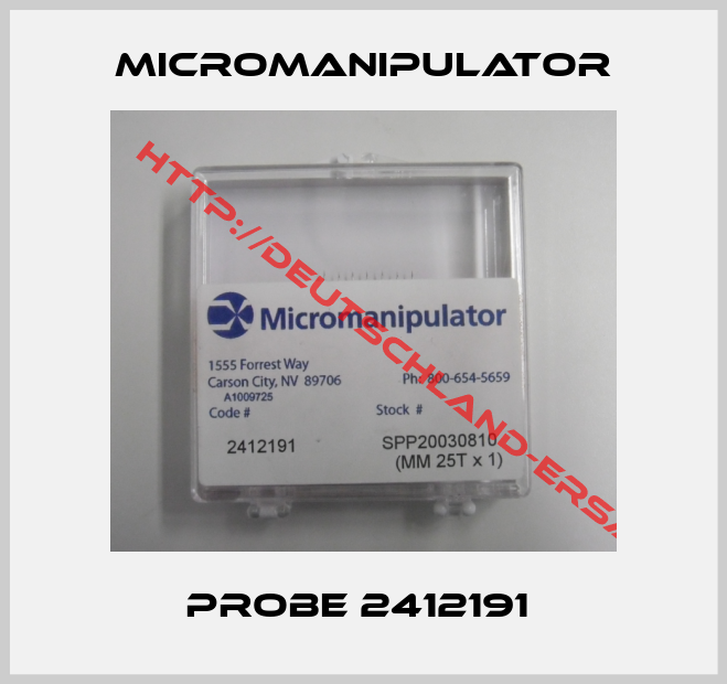 Micromanipulator-Probe 2412191 