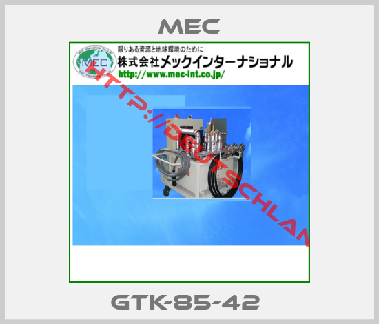 MEC-GTK-85-42 