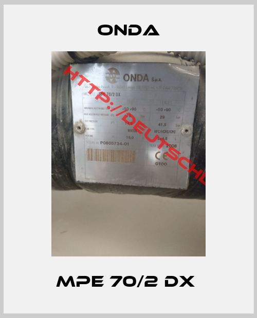 ONDA-MPE 70/2 DX 