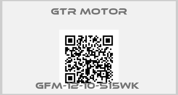 GTR MOTOR-GFM-12-10-S15WK 