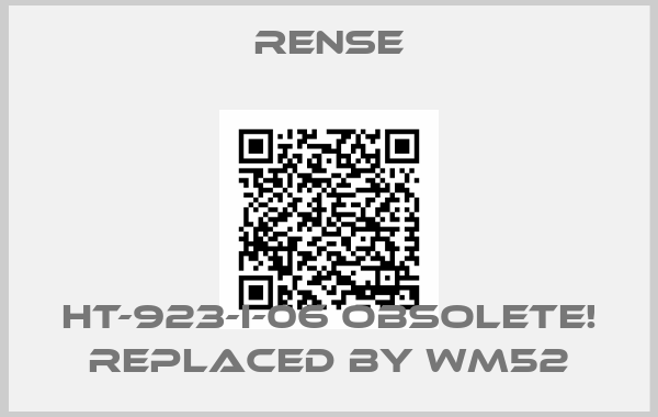 Rense-HT-923-I-06 Obsolete! Replaced by WM52