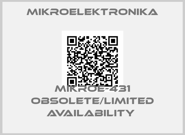 MikroElektronika-MIKROE-431 obsolete/limited availability 