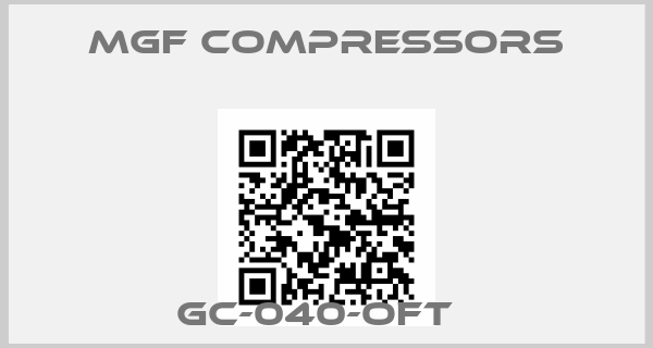 Mgf Compressors-GC-040-OFT  