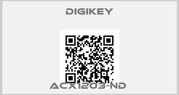 DIGIKEY-ACX1203-ND 