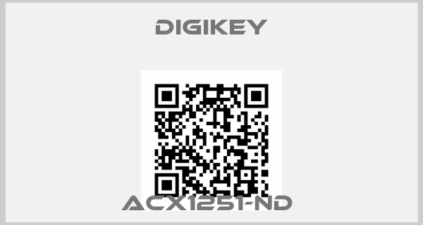 DIGIKEY-ACX1251-ND 