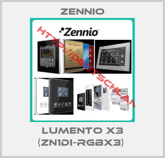 Zennio-Lumento X3 (ZN1DI-RGBX3) 