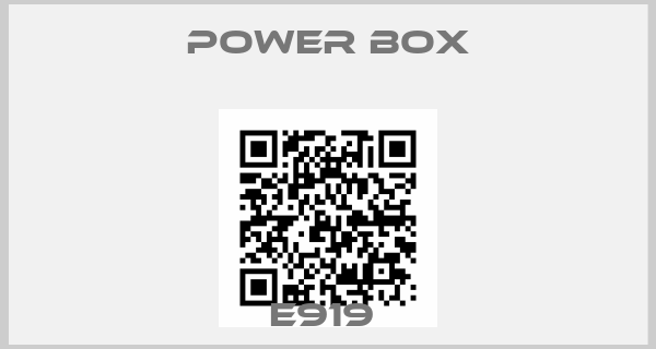 Power Box-E919 