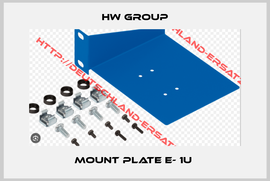 HW group-Mount plate E- 1U 