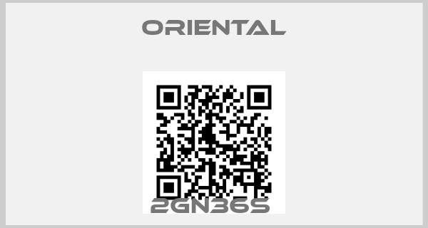 ORIENTAL-2GN36S 