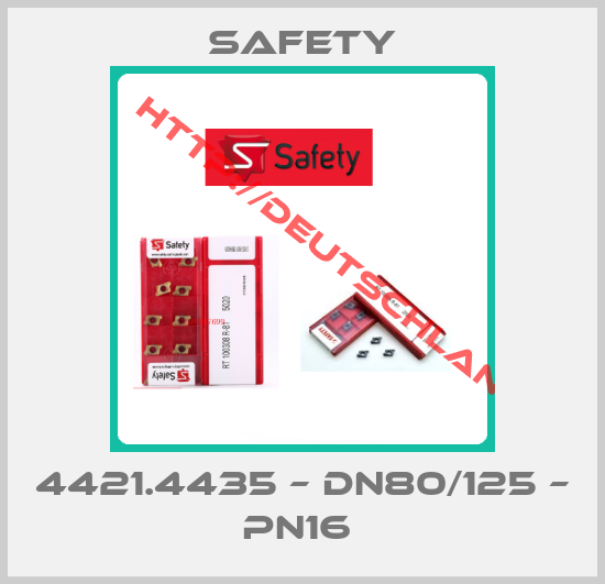 Safety-4421.4435 – DN80/125 – PN16 