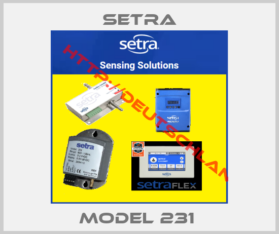 Setra-Model 231 