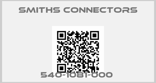 Smiths Connectors-540-1081-000 