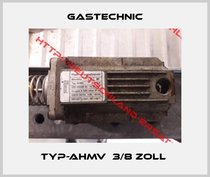 Gastechnic- Typ-AHMV  3/8 Zoll 