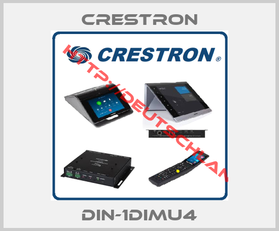 Crestron-DIN-1DIMU4