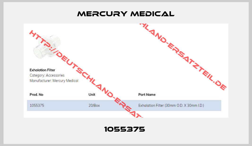 Mercury Medical-1055375 