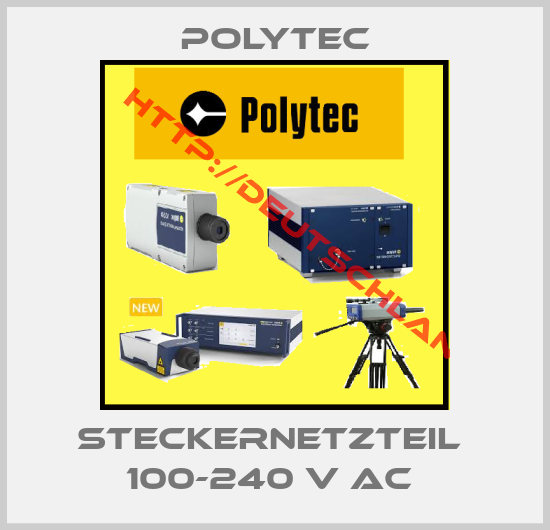 POLYTEC-Steckernetzteil  100-240 V AC 