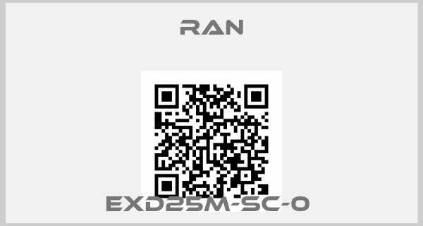 RAN-EXD25M-SC-0 