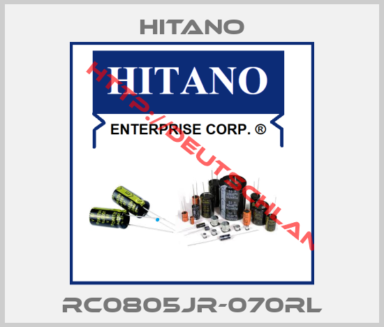 Hitano-RC0805JR-070RL
