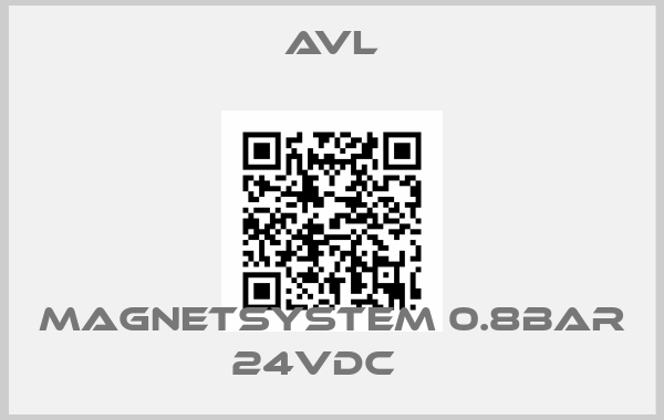 Avl-MAGNETSYSTEM 0.8BAR 24VDC   