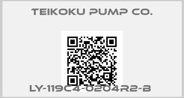 TEIKOKU PUMP CO.-LY-119C4-0204R2-B 