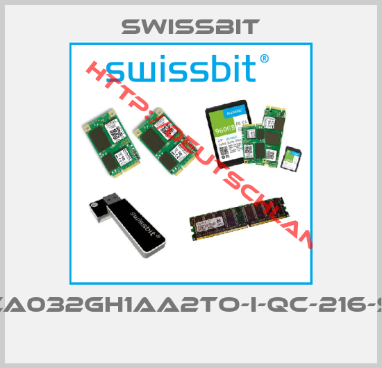 Swissbit-SFCA032GH1AA2TO-I-QC-216-STD  