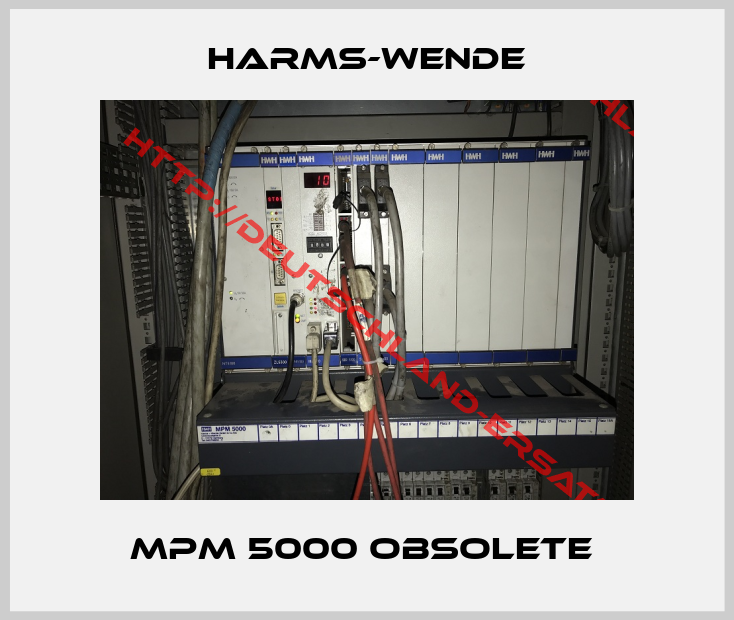 Harms-Wende-MPM 5000 obsolete 