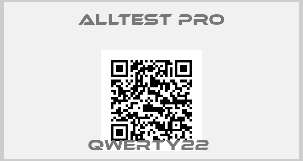 Alltest Pro-qwerty22 