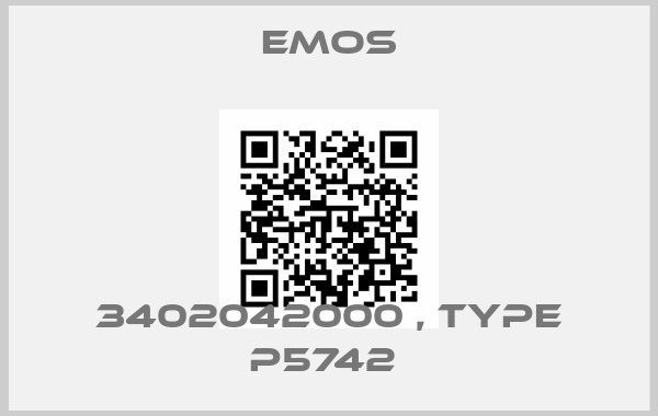 emos-3402042000 , type P5742 