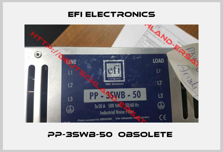 Efi Electronics-PP-3SWB-50  Obsolete 