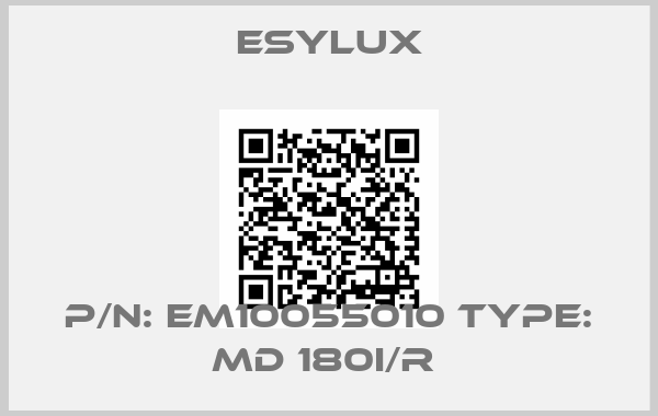 ESYLUX-P/N: EM10055010 Type: MD 180i/R 