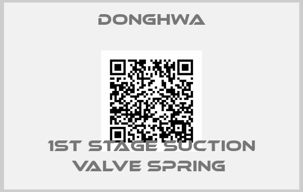 DONGHWA-1ST STAGE SUCTION VALVE SPRING 
