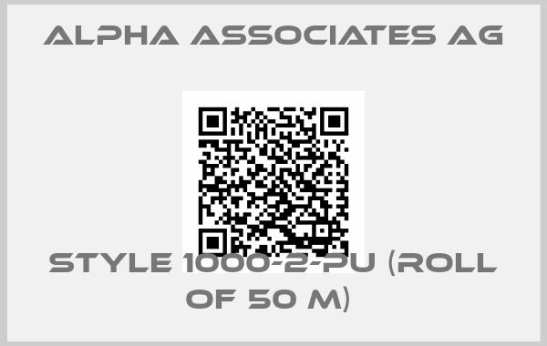Alpha Associates AG-Style 1000-2-PU (Roll of 50 m) 