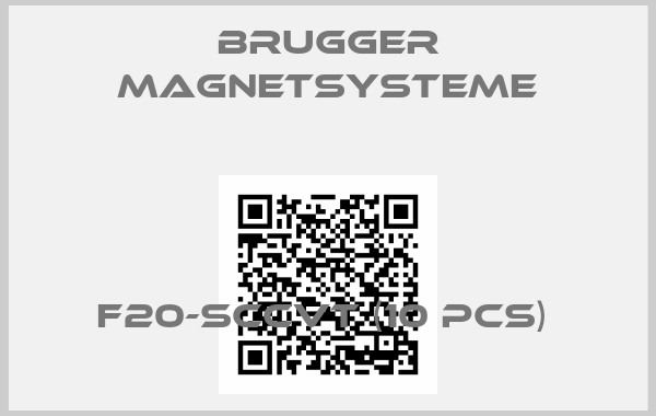 BRUGGER MAGNETSYSTEME-F20-SCCvT (10 pcs) 